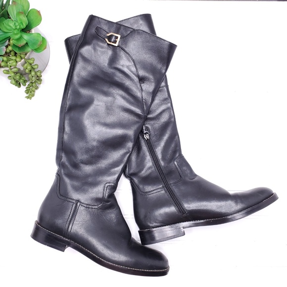 Cole Haan Shoes - Cole Haan Harrington Knee High Riding Boots Sz 8